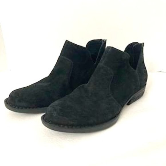 born kerri boots black distressed